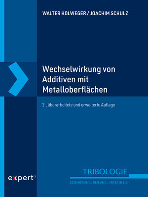 cover image of Wechselwirkung von Additiven mit Metalloberflächen